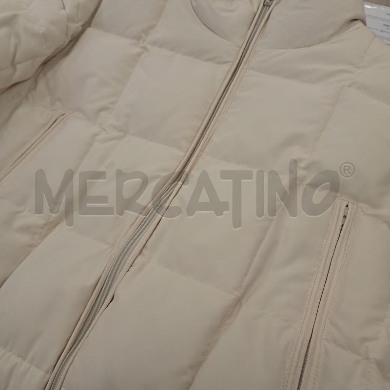 GIACCA DONNA ASICS/TORINO BIANCA TRAPUNTATO A ZIP | Mercatino dell'Usato Burolo 3