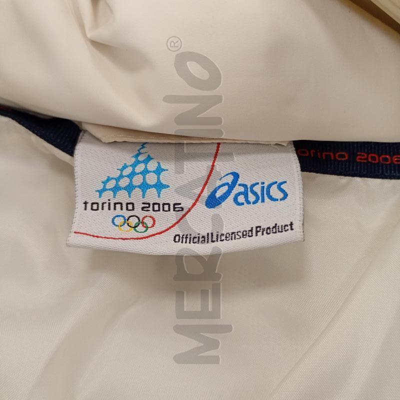 GIACCA DONNA ASICS/TORINO BIANCA TRAPUNTATO A ZIP | Mercatino dell'Usato Burolo 4