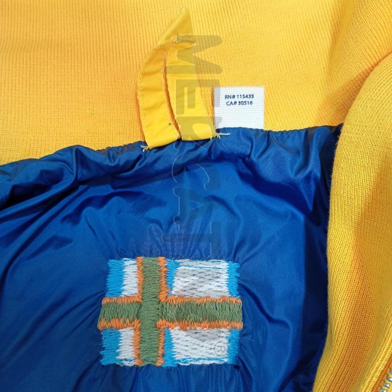 GIACCA DONNA A SACCO NAPAPIJRI GIALLO | Mercatino dell'Usato Burolo 5