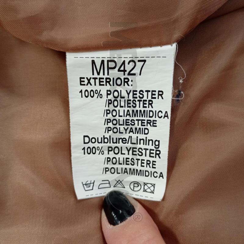 GIACCA DONNA BEIGE PELLICCIOTO A ZIP | Mercatino dell'Usato Burolo 4