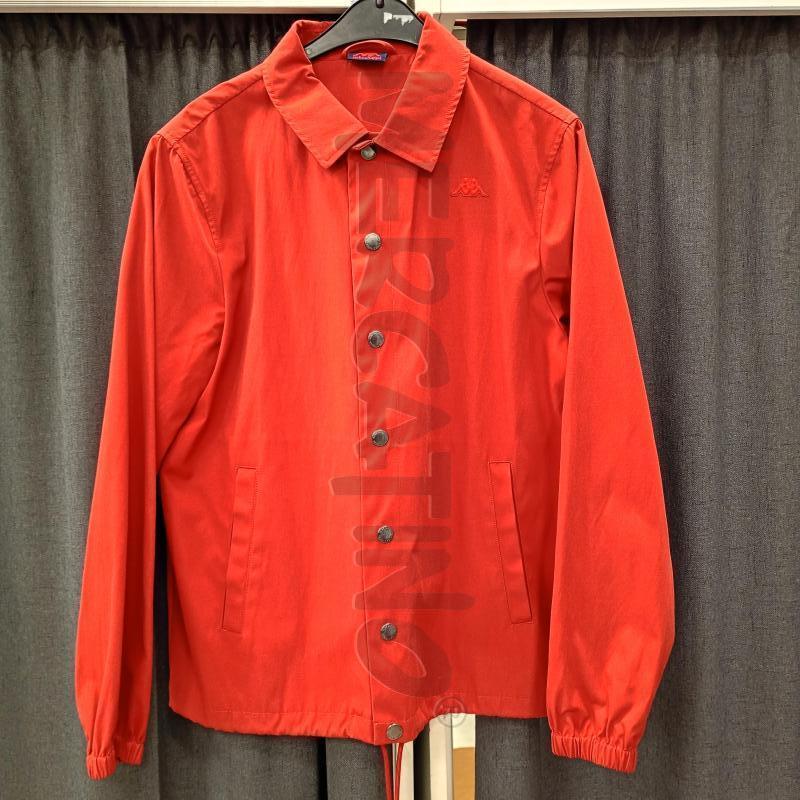 GIACCA DONNA DI KAPPA ARANCIO COTONE BOTTONI | Mercatino dell'Usato Burolo 1