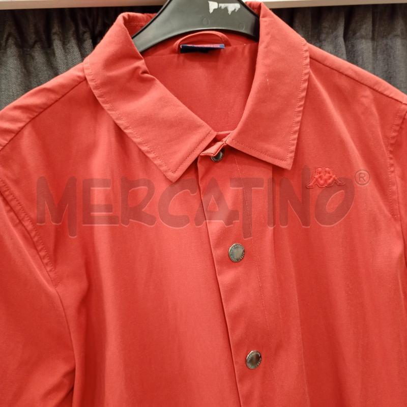 GIACCA DONNA DI KAPPA ARANCIO COTONE BOTTONI | Mercatino dell'Usato Burolo 3