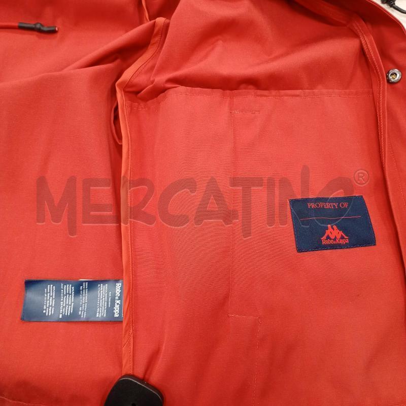 GIACCA DONNA DI KAPPA ARANCIO COTONE BOTTONI | Mercatino dell'Usato Burolo 4