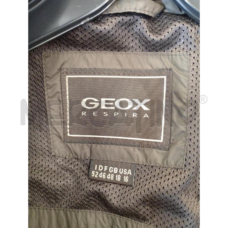 GIACCA DONNA GEOX  MARRONE LUCIDO | Mercatino dell'Usato Burolo 4