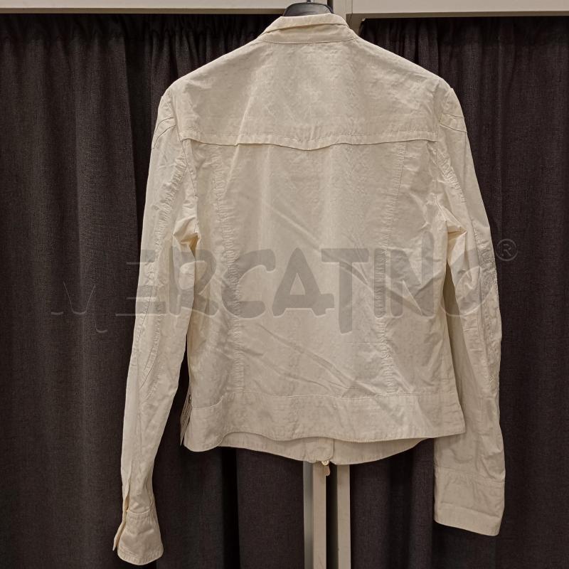 GIACCA DONNA GUAESS MARCIANO BEIGE MONOGRAM ZIP  | Mercatino dell'Usato Burolo 2