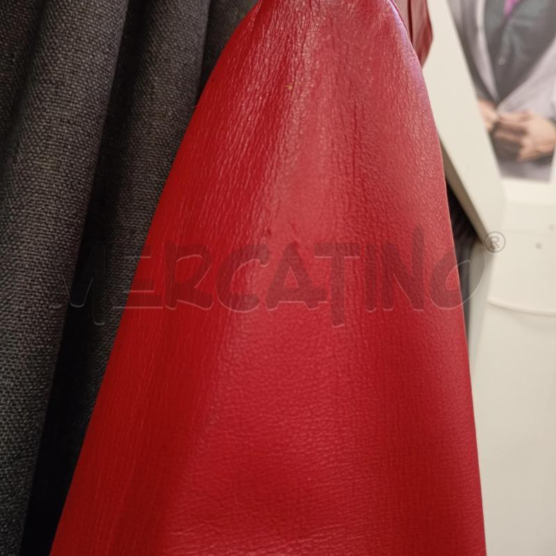 GIACCA DONNA PELLE ROSSA  | Mercatino dell'Usato Burolo 4