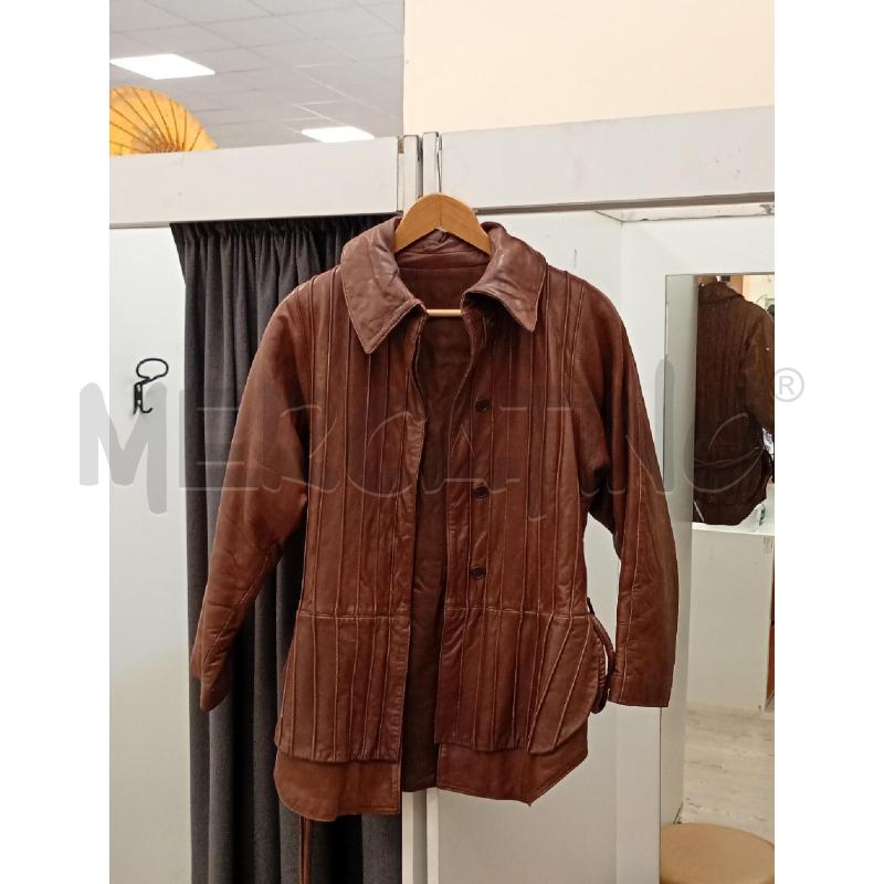 GIACCA GIORGIO ARMANI IN PELLE MARRONE | Mercatino dell'Usato Burolo 2