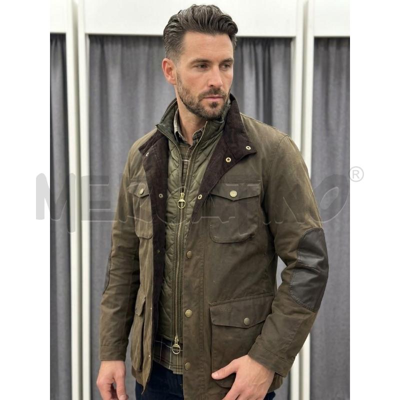 GIACCA UOMO BARBOUR OGSION COLORAZIONE VERDE | Mercatino dell'Usato Burolo 1