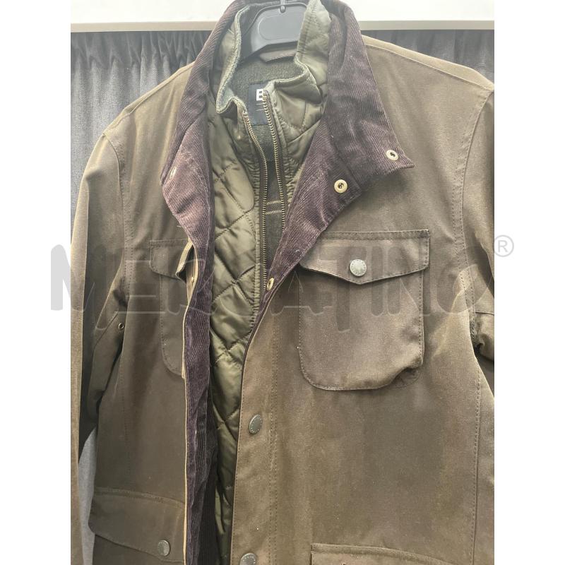 GIACCA UOMO BARBOUR OGSION COLORAZIONE VERDE | Mercatino dell'Usato Burolo 2