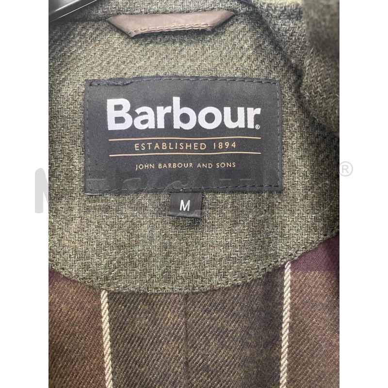 GIACCA UOMO BARBOUR OGSION COLORAZIONE VERDE | Mercatino dell'Usato Burolo 4