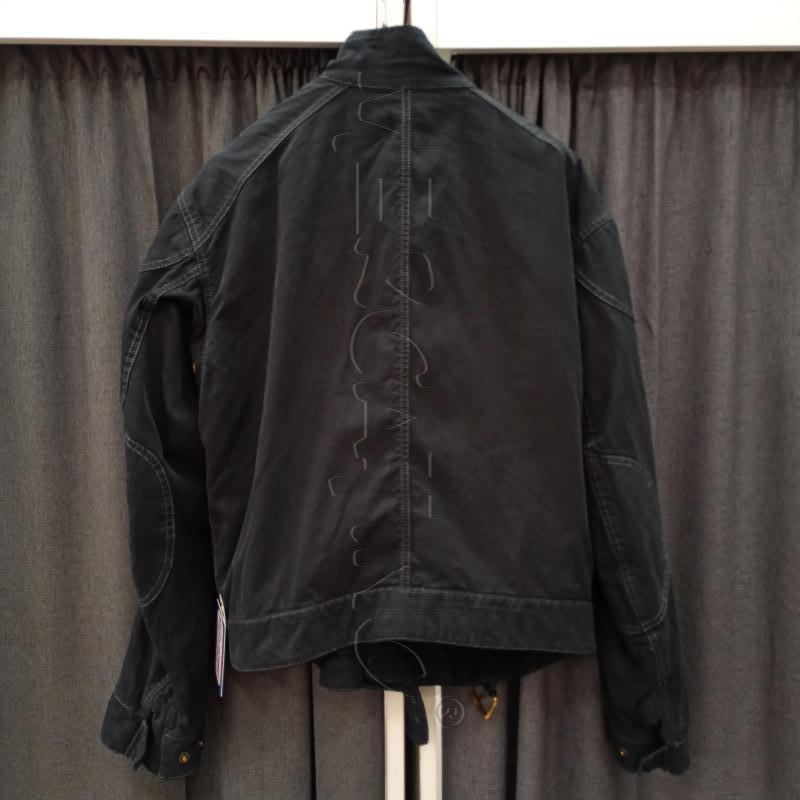 GIACCA UOMO BELSTAFF JEANS NERO VINTAGE | Mercatino dell'Usato Burolo 2