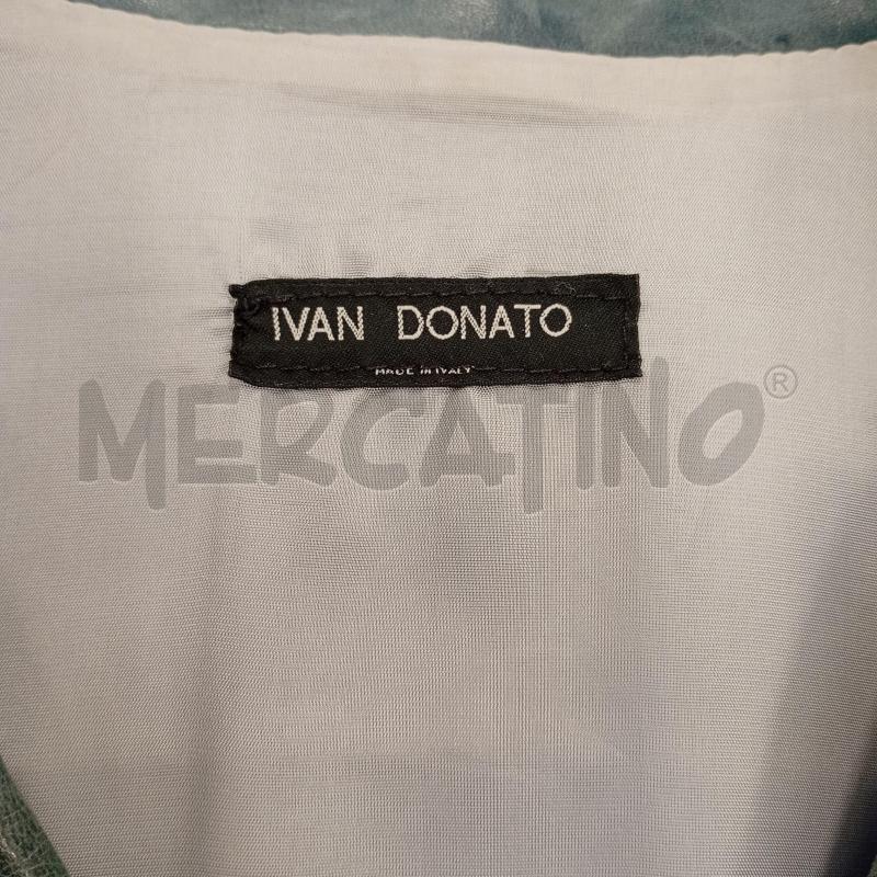 GIACCA UOMO IVAN DONATO PELLE VERDE  | Mercatino dell'Usato Burolo 4