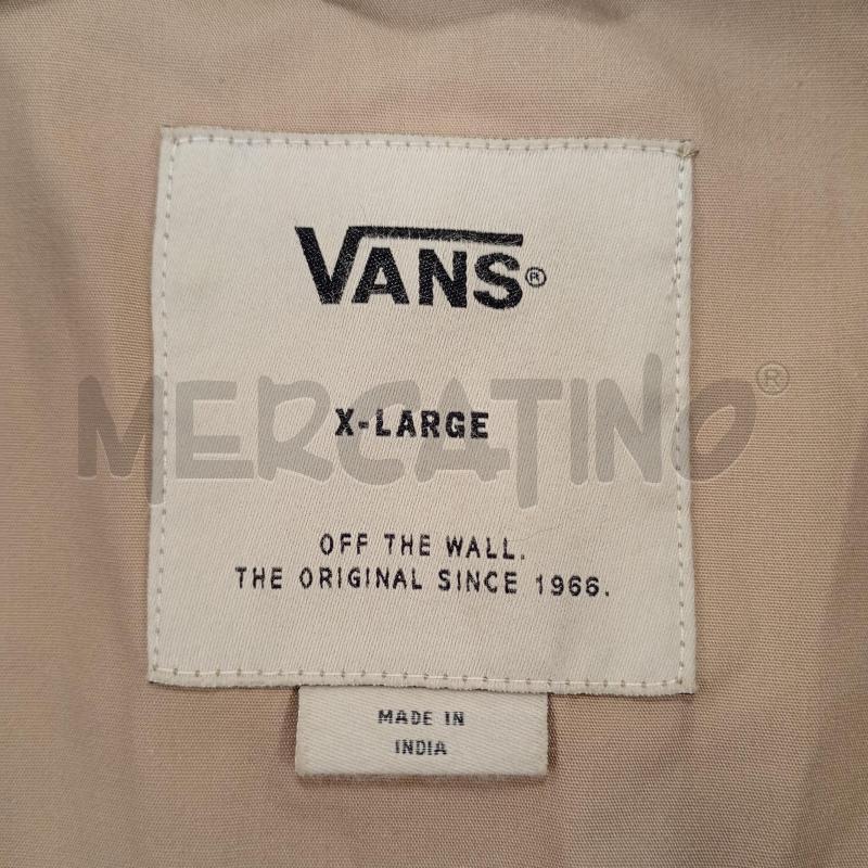 GIACCA UOMO VANS BEIGE | Mercatino dell'Usato Burolo 4