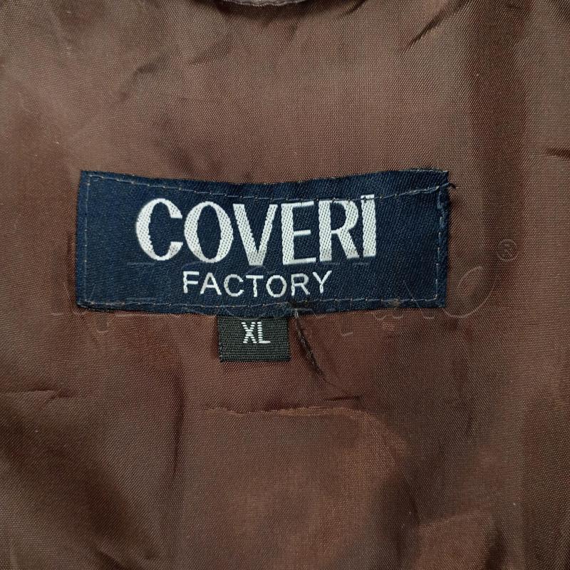 GIACCONE DONNA COVERI MARRONE TRAPUNTATO COLLETTO PELLO BIANCO | Mercatino dell'Usato Burolo 4