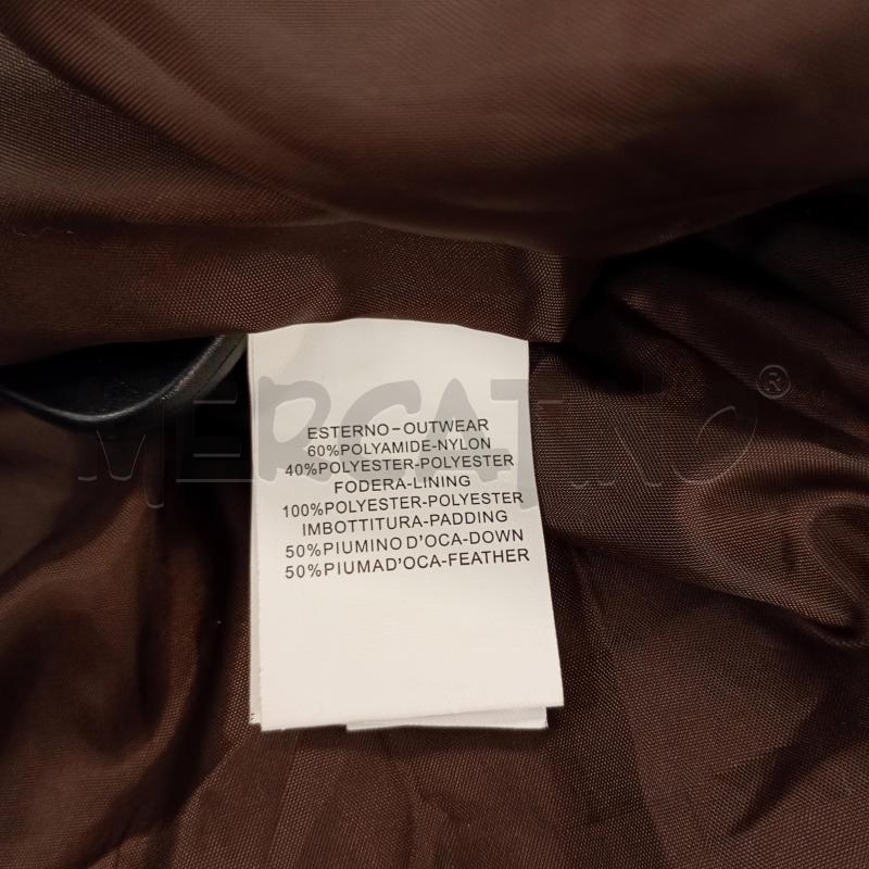 GIACCONE DONNA COVERI MARRONE TRAPUNTATO COLLETTO PELLO BIANCO | Mercatino dell'Usato Burolo 5