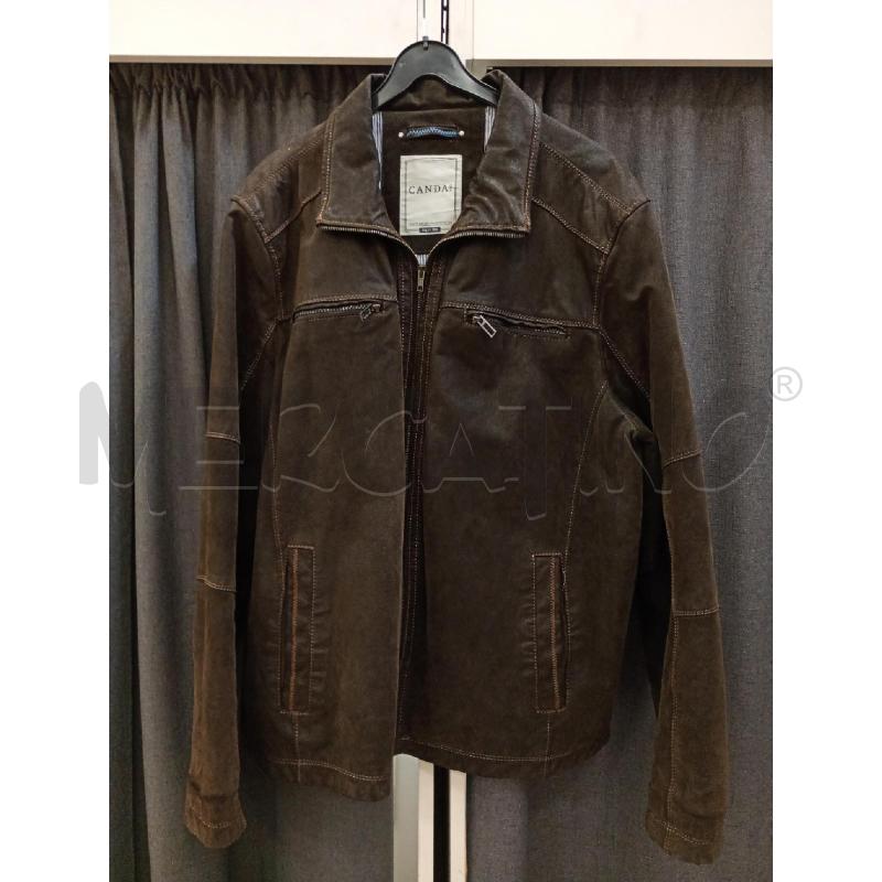 GIACCONE UOMO CANDA MARRONE SCAMOSCIATO | Mercatino dell'Usato Burolo 1