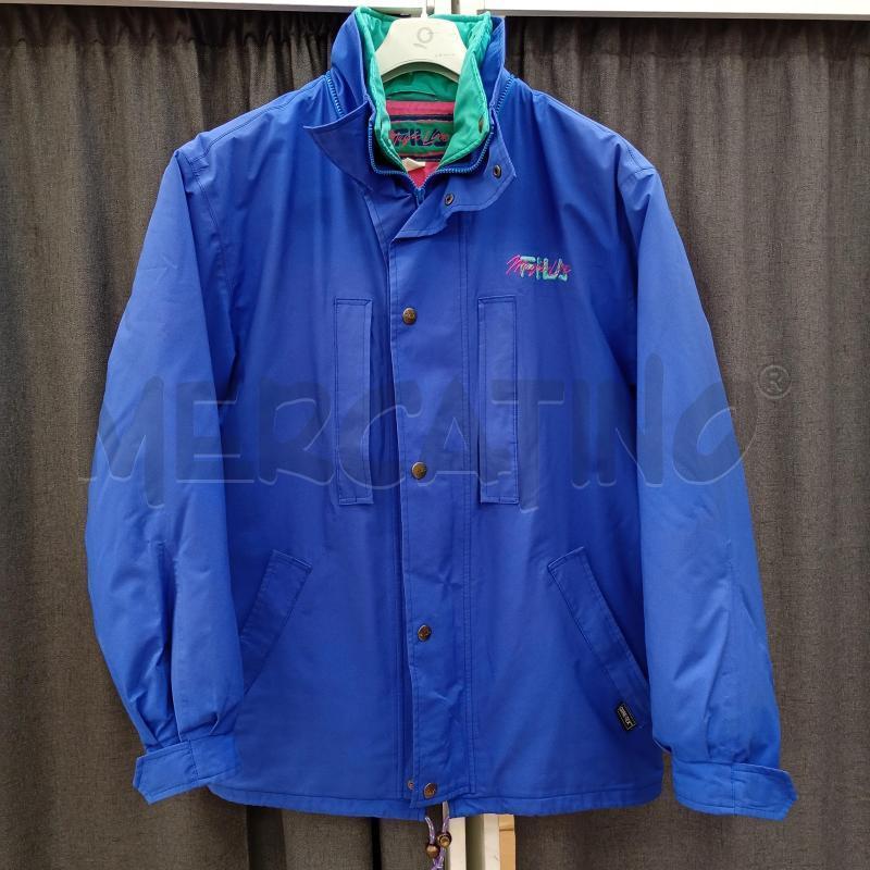 GIACCONE UOMO FILA VINTAGE VIOLA VERDONE | Mercatino dell'Usato Burolo 1