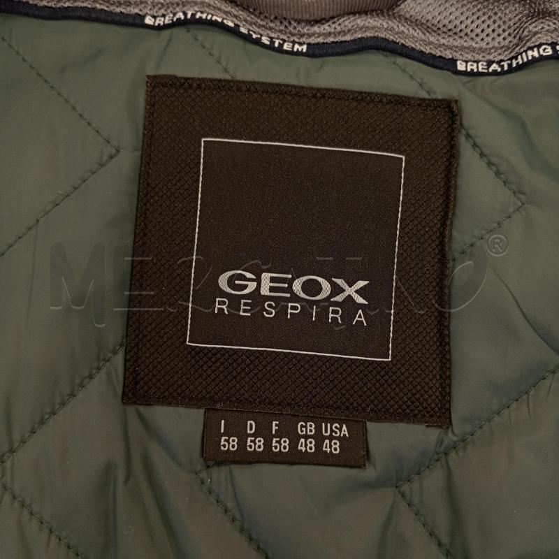GIACCONE UOMO GEOX GRIGIO INTERNO TRAPUNTAT | Mercatino dell'Usato Burolo 4