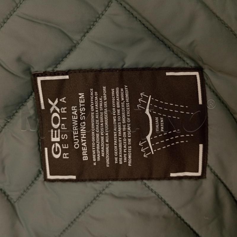 GIACCONE UOMO GEOX GRIGIO INTERNO TRAPUNTAT | Mercatino dell'Usato Burolo 5