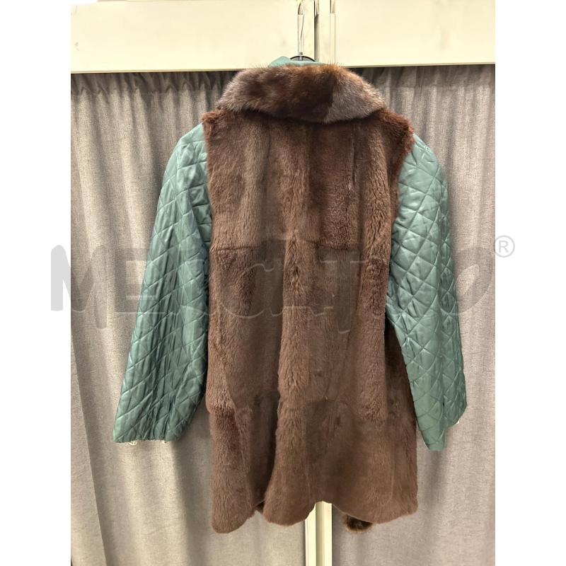 GILET DONNA COLLO IN VISONE LUNGHEZZA CASTORO | Mercatino dell'Usato Burolo 4