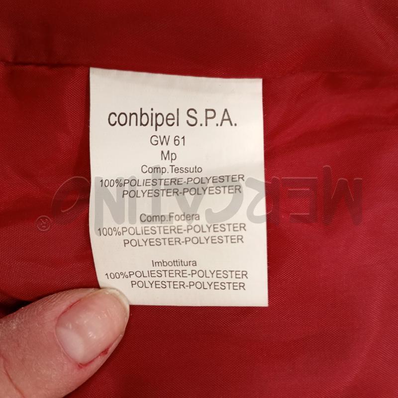 GILET DONNA ESISTO CONBIPEL ROSSO 40GRAMMNI ZIP TASCHINI | Mercatino dell'Usato Burolo 5