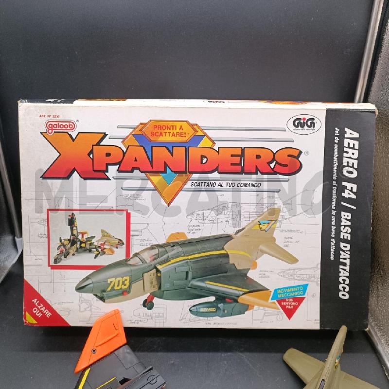 GIOCO AEREO F4 XPANDERS + SCATOLA GIG ANNI 90 | Mercatino dell'Usato Burolo 2