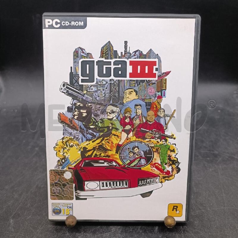 GIOCO COMPUTER GTA3 | Mercatino dell'Usato Burolo 1