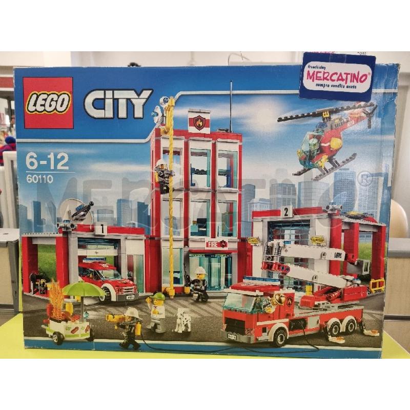 GIOCO LEGO CITY STAZIONE POMPIERI | Mercatino dell'Usato Burolo 1