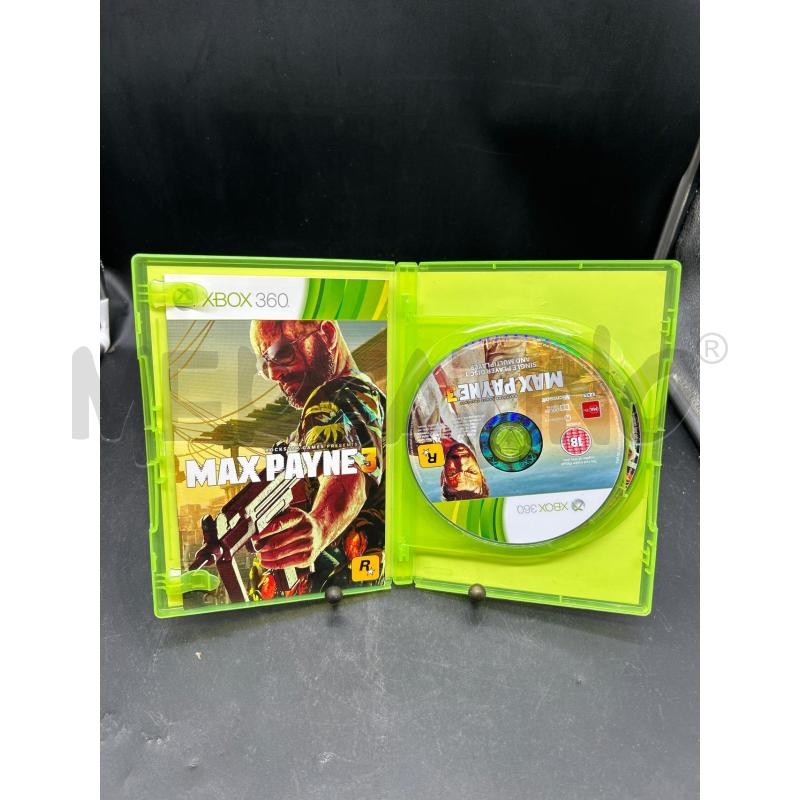 GIOCO MAX PAYNE 3 XBOX 360 | Mercatino dell'Usato Burolo 2