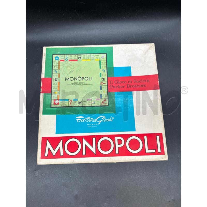 GIOCO MONOPOLI VINTAGE  | Mercatino dell'Usato Burolo 1
