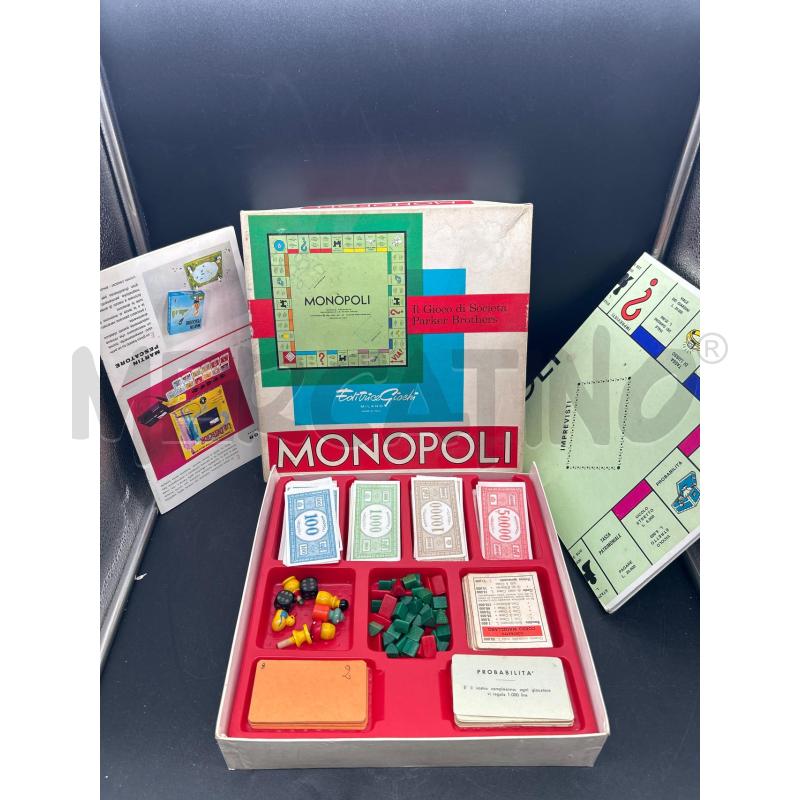 GIOCO MONOPOLI VINTAGE  | Mercatino dell'Usato Burolo 2