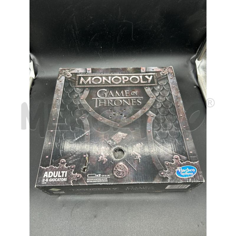 GIOCO MONOPOLY GAME OF THRONES | Mercatino dell'Usato Burolo 1