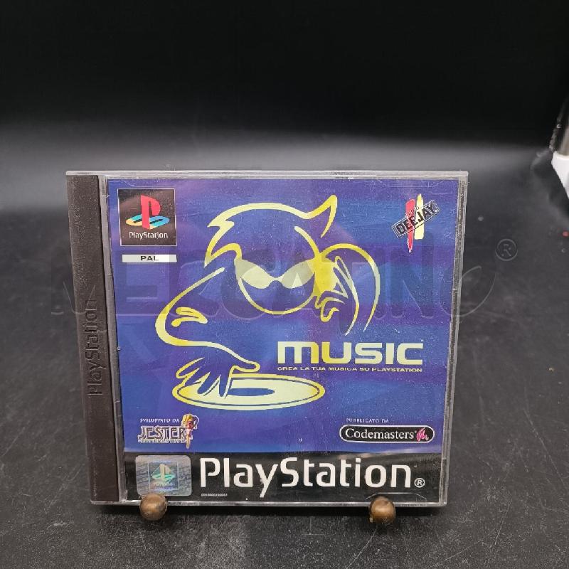 GIOCO PS1 MUSIC + LIBRETTO | Mercatino dell'Usato Burolo 1