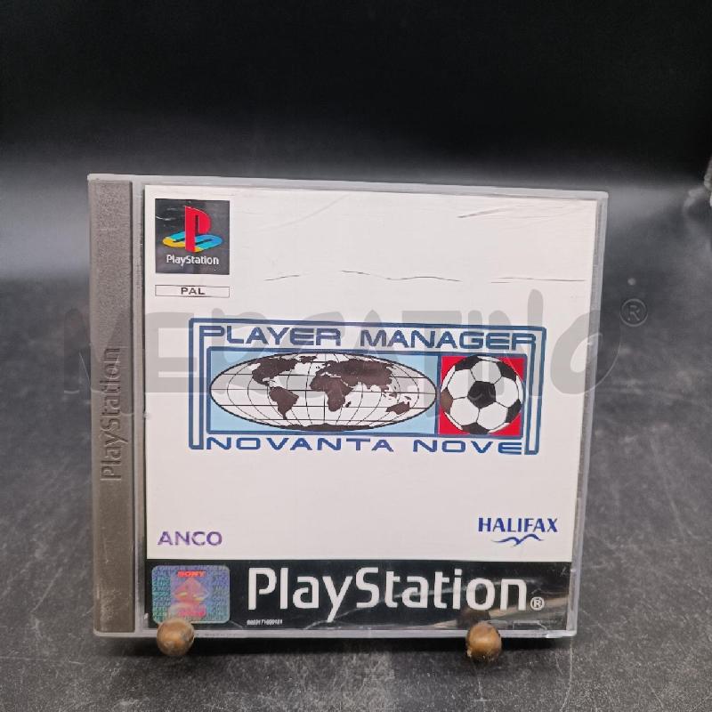 GIOCO PS1 PLAYER MANEGAER 99 + LIBRETTO | Mercatino dell'Usato Burolo 1