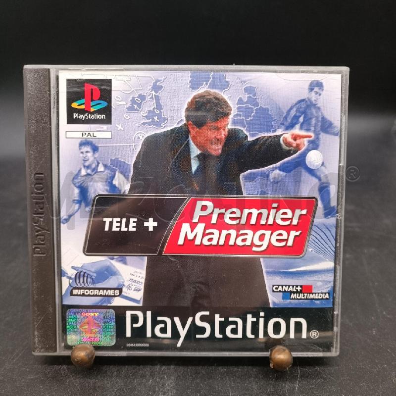 GIOCO PS1 PREMIER MANAGER + LIBRETTO | Mercatino dell'Usato Burolo 1