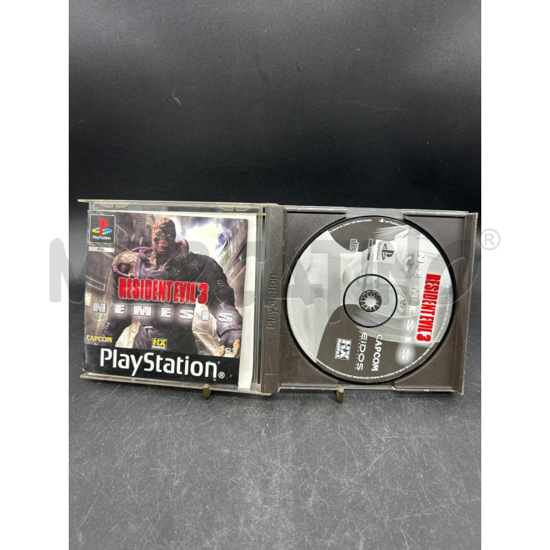 GIOCO PS1 RESIDENT EVIL 3 CON QUALCHE RIGHE | Mercatino dell'Usato Burolo 2
