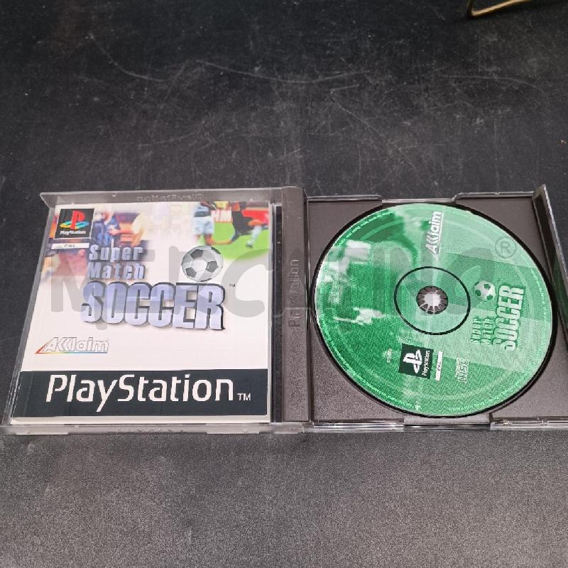 GIOCO PS1 SUPER MATCH SOCCER + LIBRETTO | Mercatino dell'Usato Burolo 2