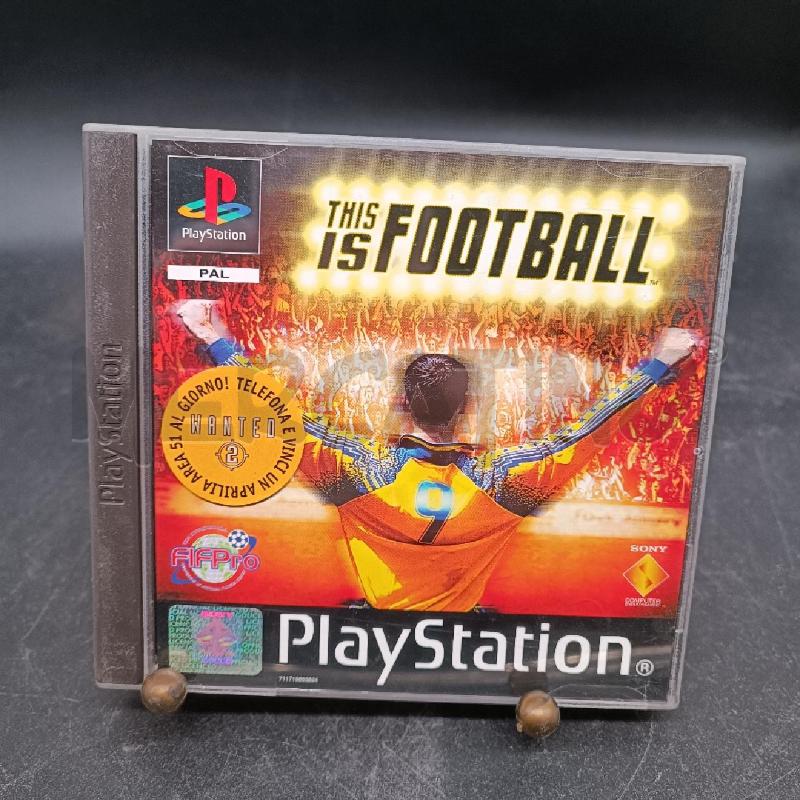 GIOCO PS1 THIS IS FOOTBALL + LIBRETTO | Mercatino dell'Usato Burolo 1