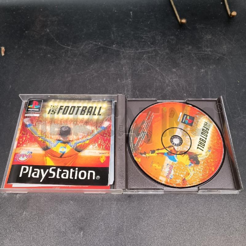 GIOCO PS1 THIS IS FOOTBALL + LIBRETTO | Mercatino dell'Usato Burolo 2