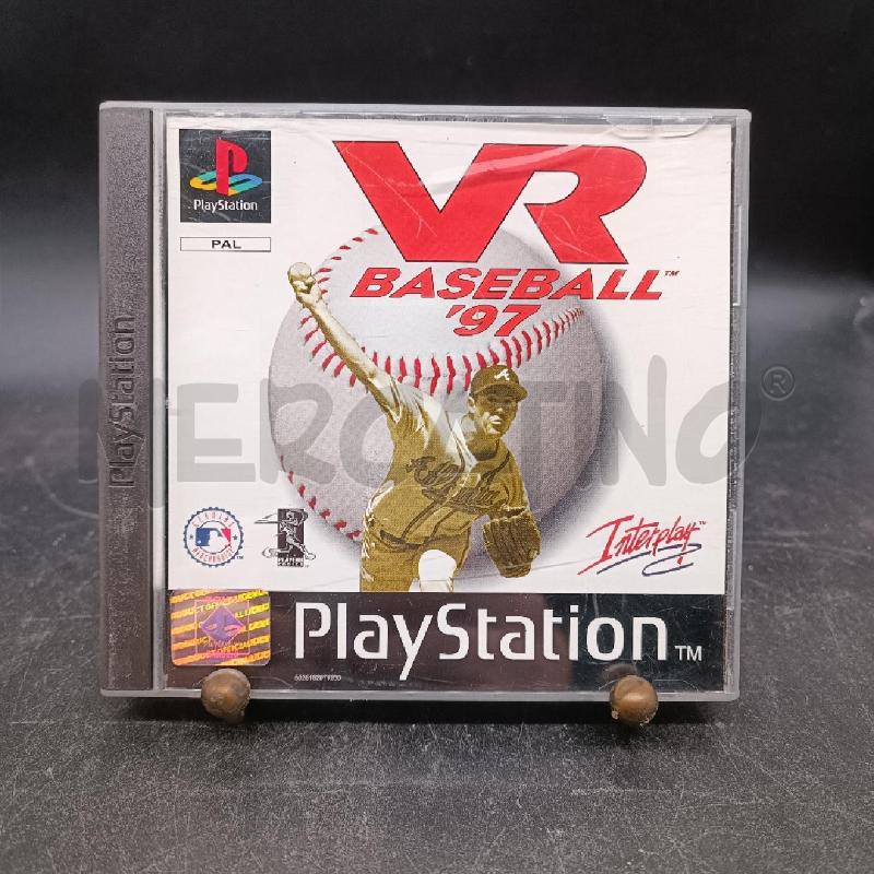 GIOCO PS1 VR BASEBALL 97 + LIBRETTO | Mercatino dell'Usato Burolo 1