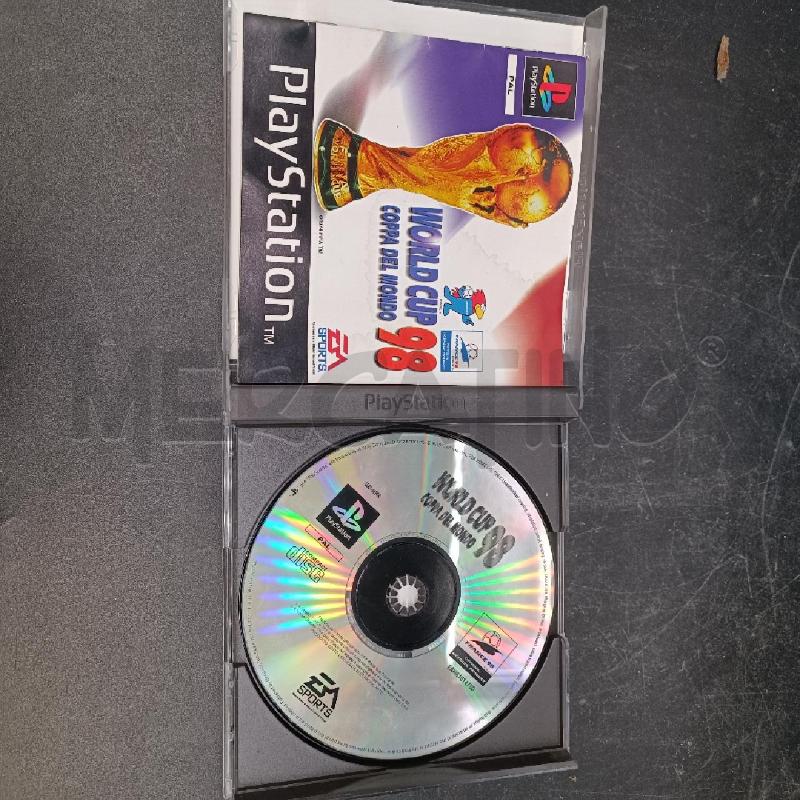 GIOCO PS1 WORLD CUP 98 + LIBRETTO | Mercatino dell'Usato Burolo 2