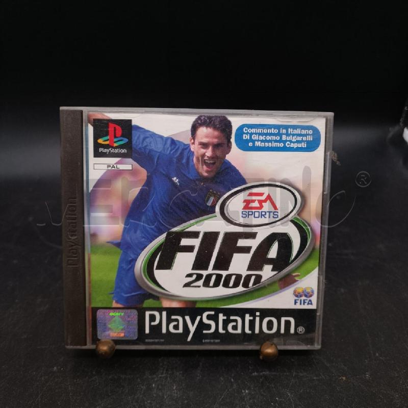 GIOCO PS1  FIFA 2000 + LIBRETTO | Mercatino dell'Usato Burolo 1