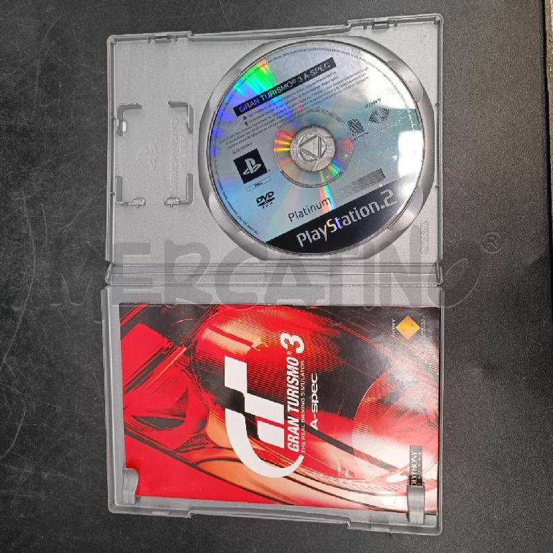 GIOCO PS2 GRAN TURISMO  | Mercatino dell'Usato Burolo 2