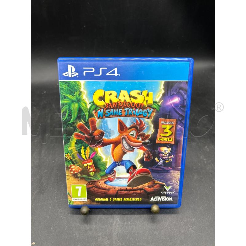GIOCO PS4 CRASH | Mercatino dell'Usato Burolo 1