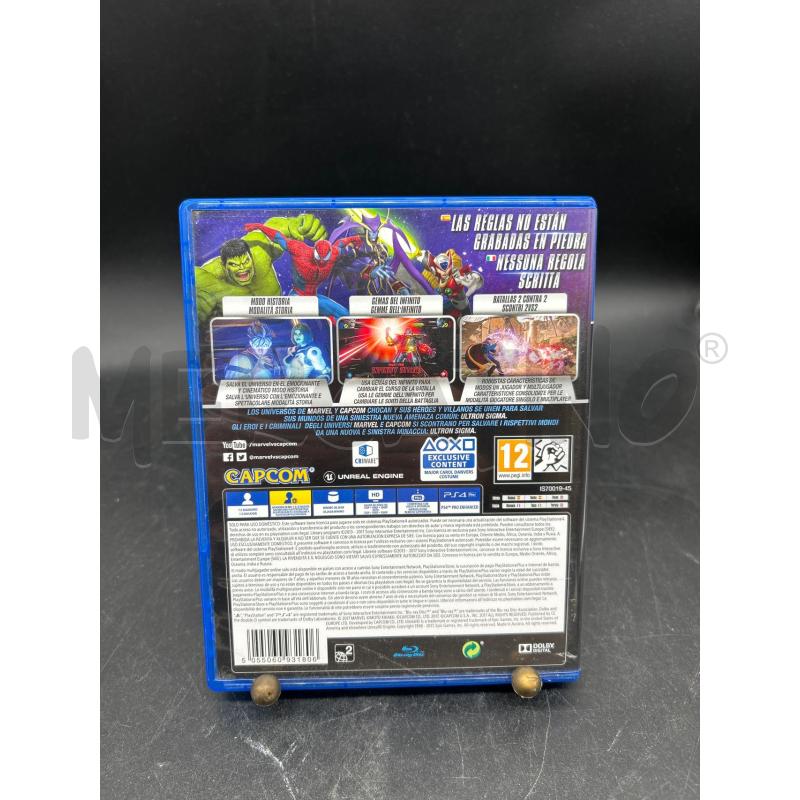 GIOCO PS4 MARVEL VS CAPCOM | Mercatino dell'Usato Burolo 2