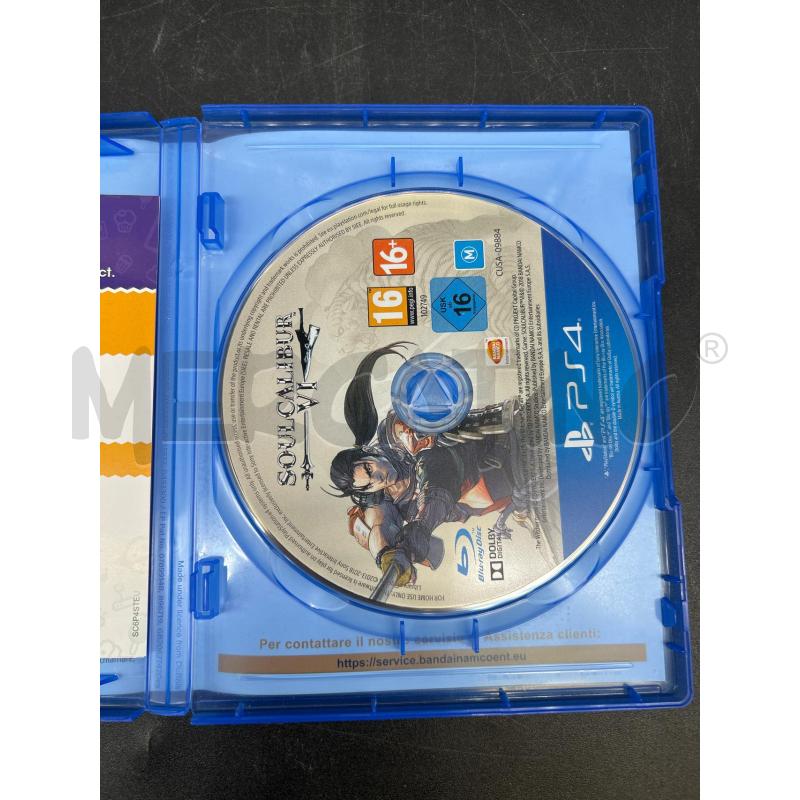 GIOCO PS4 SOULCALIBUR | Mercatino dell'Usato Burolo 3