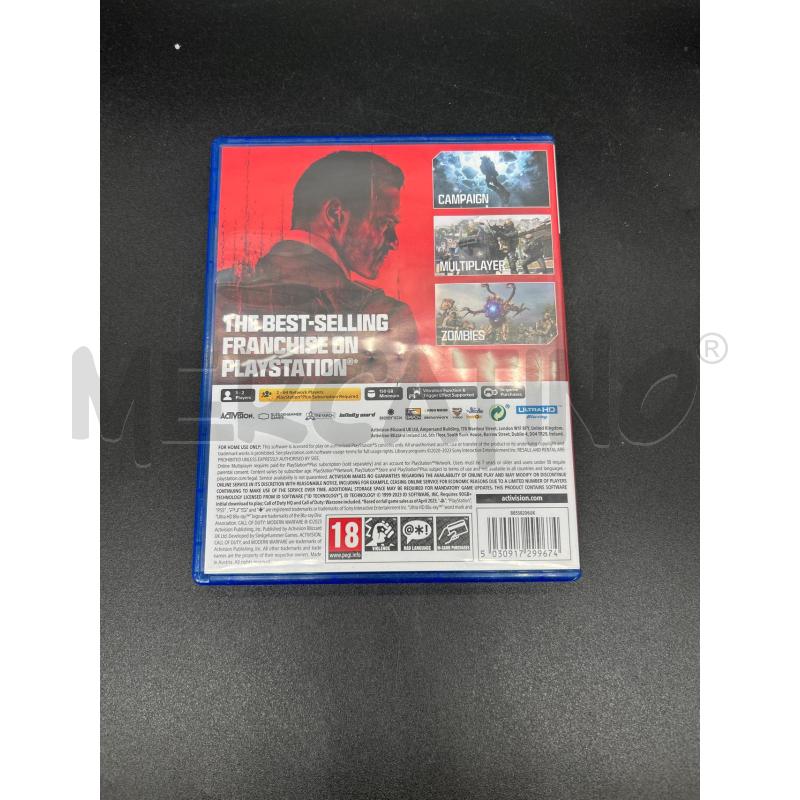 GIOCO PS5 CALL OF DUTY MODERN WAREFARE | Mercatino dell'Usato Burolo 2