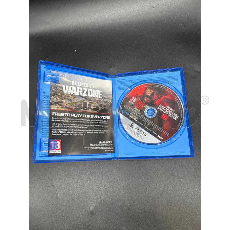 GIOCO PS5 CALL OF DUTY MODERN WAREFARE | Mercatino dell'Usato Burolo 3