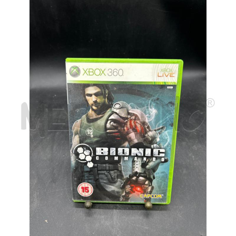 GIOCO XBOX 360 BIONIC COMMANDO | Mercatino dell'Usato Burolo 1