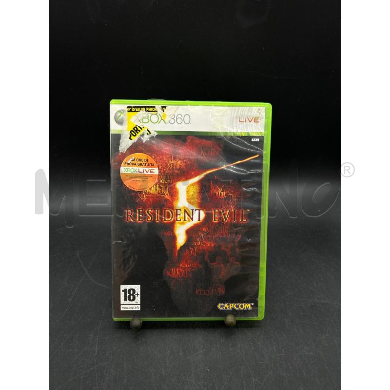 GIOCO XBOX RESIDENT EVIL 5  | Mercatino dell'Usato Burolo 1